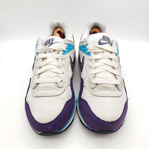 NIKE Air Max Correlate Club Shoes Women's Size 7 White Purple 511417-153 - Picture 4 of 8